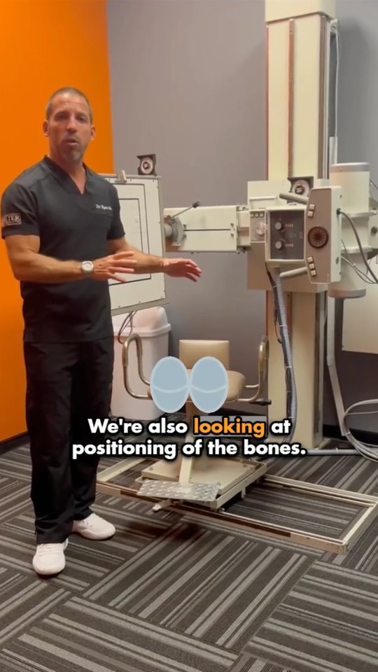 Alter Chiropractic Facebook video ad: In the X-ray room