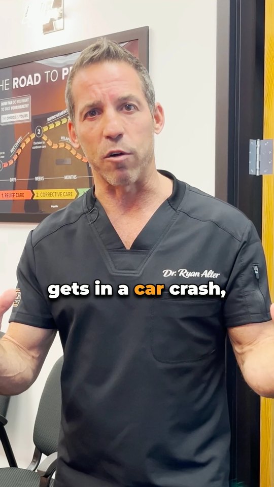 Alter Chiropractic Facebook video ad: After a car crash