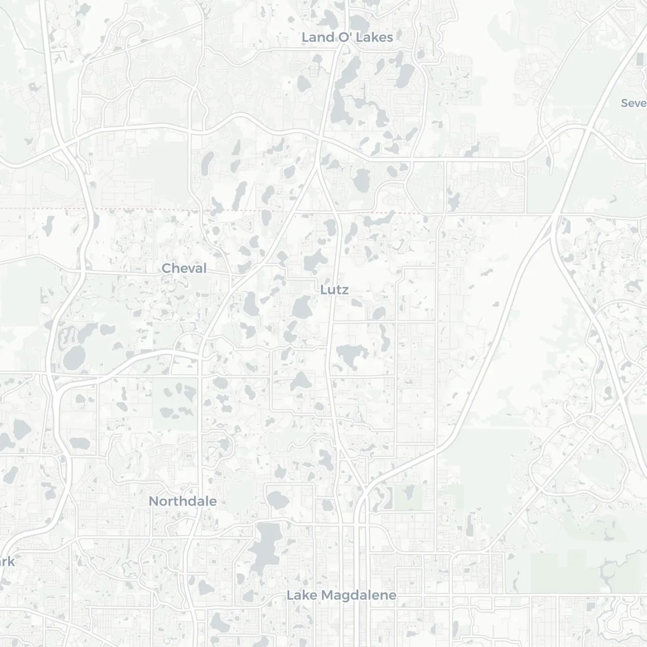 Map of chiropractor search area around Crystal Grove Chiropractic
