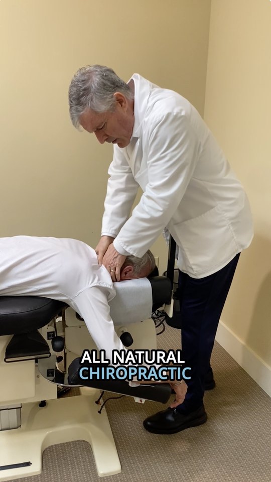 Douglass Chiropractic social video: On the adjusting table
