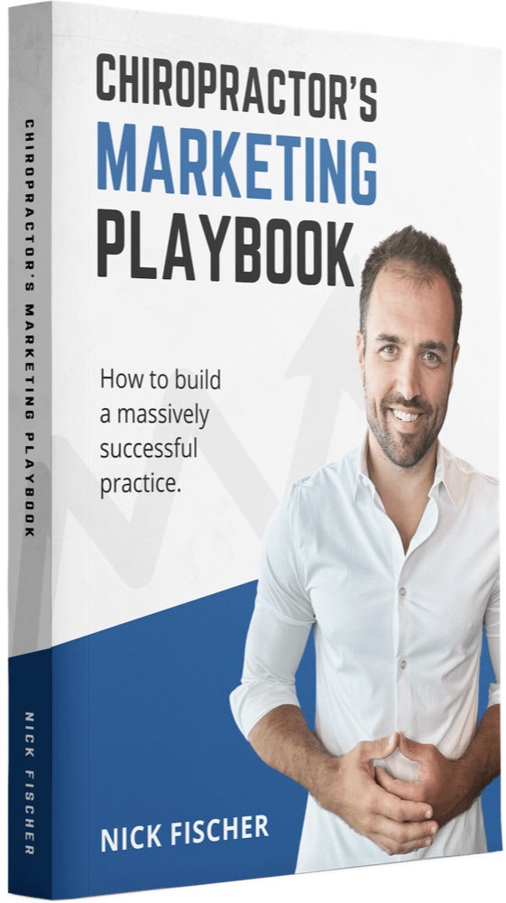 The Chiropractor's Marketing Playbook by Nick Fischer — front cover.