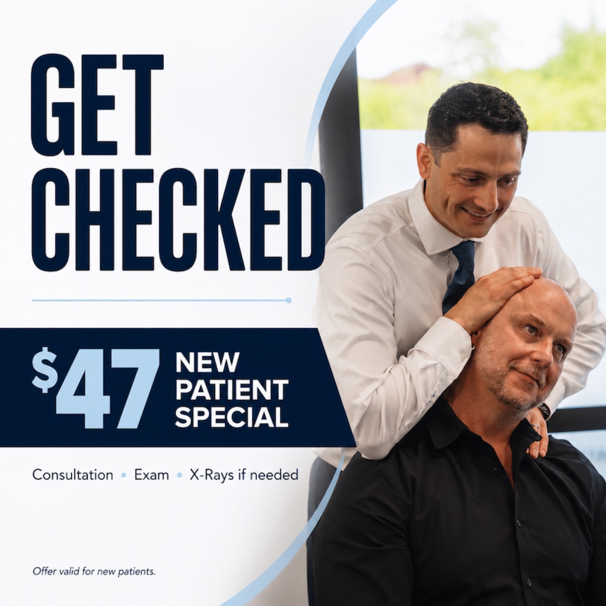 Kingfisher Chiropractic Facebook lead ad