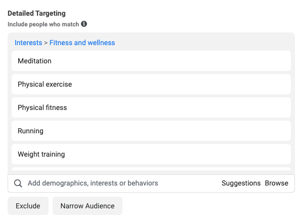Chiropractor Facebook Ads Targeting