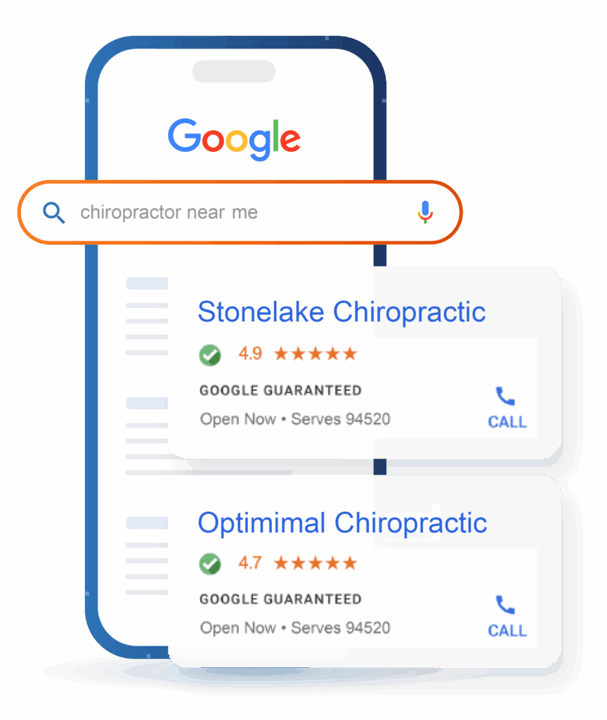 Google Local Services Ads for Chiropractors